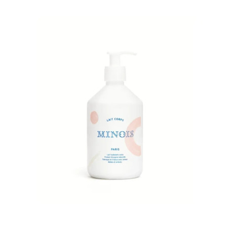 Лосьйон для тіла Minois Paris Moisturising Body Lotion 500ml — з алое та мигдальною олією, квітковою водою, олією ши — вигляд