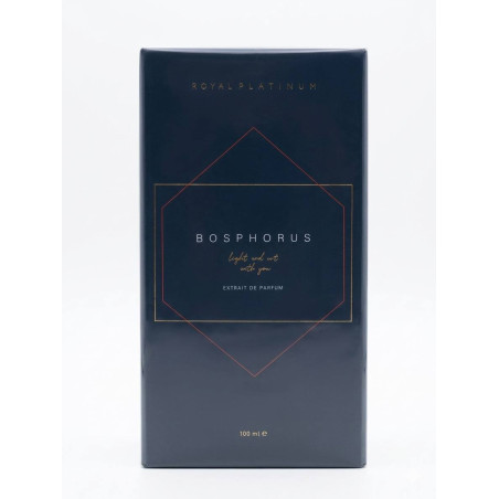 Парфуми Royal Platinum Bosphorus Niche Extrait De Parfum 100ml — аромат морської прохолоди та пряної розкоші, неймовірна