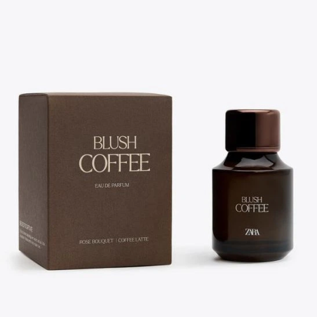 ZARA Blush Coffee 100 ml — аромат для денного та вечірнього часу, з асоціаціями з лате та кашеміровим светром — вигляд товару