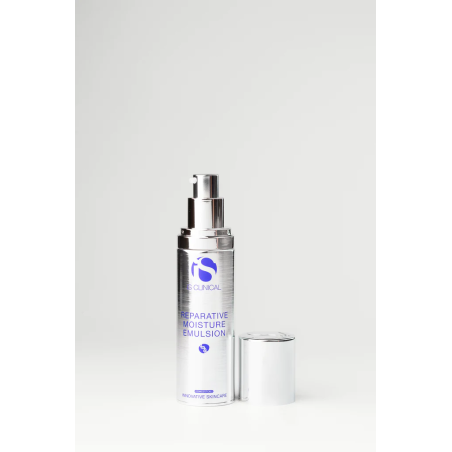 Зволожувальна емульсія IS CLINICAL Reparative Moisture Emulsion з гіалуроновою к-тою, трипептидом, ексиремофільними ензимами