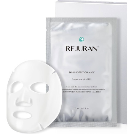 Маска тканинна REJURAN Skin Protection Mask 27 мл — заспокійливий ефект, екстракти ромашки та шавлії, протизапальна дія —