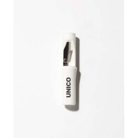 Точилка для олівців Unico Sharpener — пластик (AS, ABS), марганцева сталь, ковпачок, для чіткої, рівної заточки — упаковка