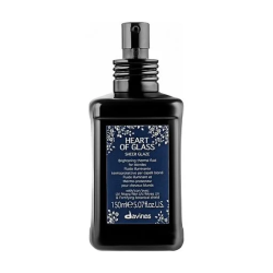 Термозахисний флюїд для блиску волосся Davines Heart of Glass Sheer Glaze із захисним рослинним екстрактами, УФ-фільтрами 150 мл
