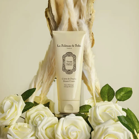 Крем-гель для душу Квіти Апельсина La Sultane de Saba Shower Cream Orange Blossom Fragrance 200 ml — фото 2