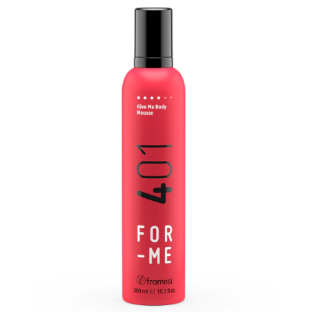 Мус для укладання Framesi For-Me 401 Give Me Body 300ml — для складних структурних зачісок, з антистатичним ефектом, не склеює