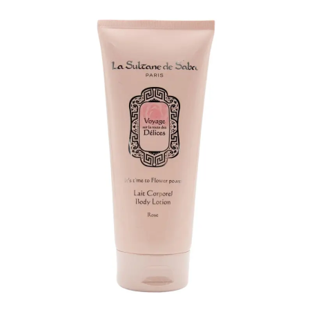 Молочко для тіла La Sultane De Saba Delices Body Lotion Rose Fragrance 200 мл — зволоження, живлення, антивікова дія для всіх
