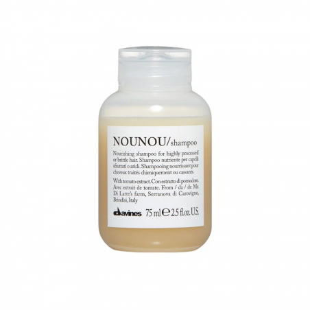 Шампунь Davines NOUNOU 75ml — пантенол, екстракт томату, лимонна кислота, пошкоджене ламке волосся — вигляд товару