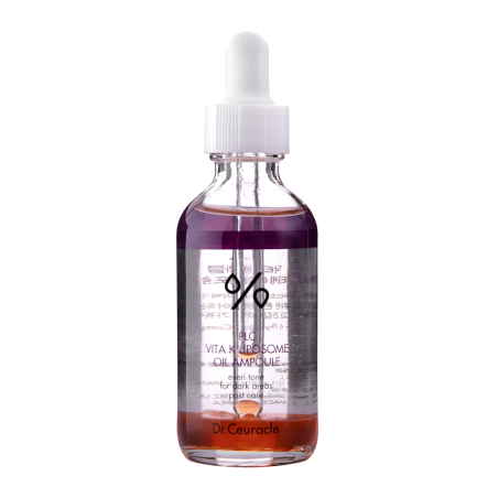 Dr.Ceuracle PLC Vita K Liposome Oil ампула 50 мл — комплекс 6 Phyto K, екстракт броколі, екстракт листя калі, чутлива,