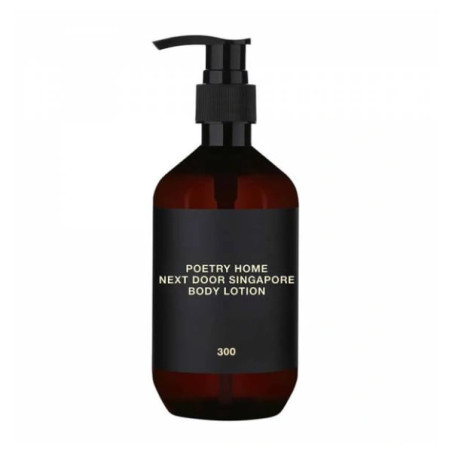 POETRY HOME Next Door Singapore 300ml — лосьйон для тіла, аромат ванілі, імбиря, кориці, мигдаля, мускусу — вигляд товару