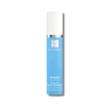 Зволожувальний крем Dr.Grande Hydro Active Hyaluron Power Moisturizer 50ml — для зневодненої шкіри, з гіалуроновою кислотою,