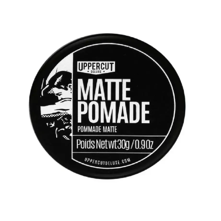 Помада для укладання волосся Uppercut Deluxe Matte Pomade MIDI 30g — матовий фініш, середня фіксація, водна основа, для всіх