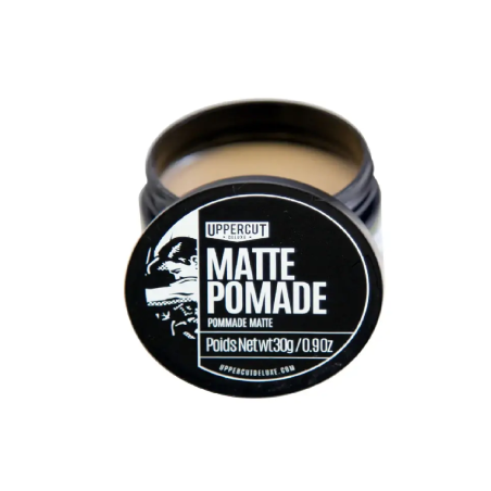 Помада для укладання волосся Uppercut Deluxe Matte Pomade MIDI 30g — матовий фініш, середня фіксація, водна основа, для всіх