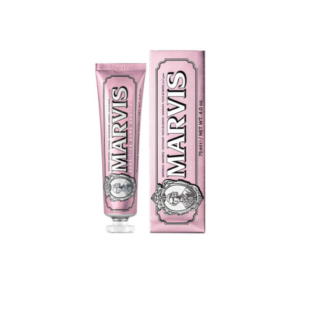 Зубна паста Marvis Sensitive Gums Gentle Mint 75ml — делікатний догляд за чутливими яснами, гіалуронова кислота та пребіотики,