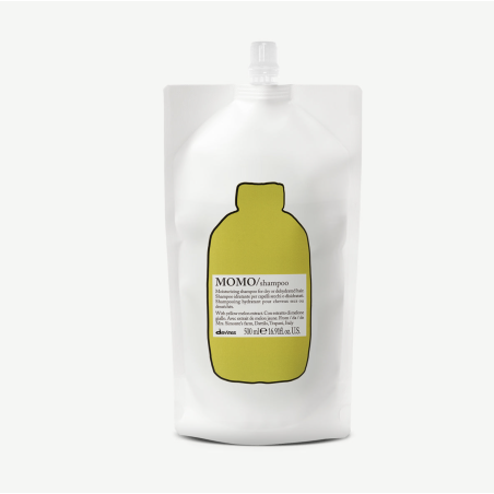 Zvolozhuvachnyi shampon dlia sukhoho vlosya z ekstraktom dini, vitaminami, mineraly Refil Davines MOMO Shampoo 500ml — hlyboka