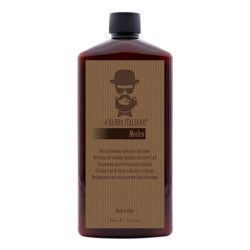 Розслаблювальний гель для душу та шампунь 2 в 1 Barba Italiana Morfeo 400 ml — з екстрактом граната та волошки, для чутливої