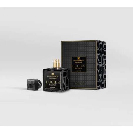 Парфуми Fragrance Du Bois Lucius Maximus 100ml — Extrait de Parfum, нотами бергамоту, рожевого перцю, кави, кедра, ванілі,
