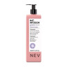 Крем-ополіскувач Nevitaly Sheer Blonde Treatment 150ml — для нейтралізації жовтих відтінків на волоссі, з екст. ірису, чорниці,