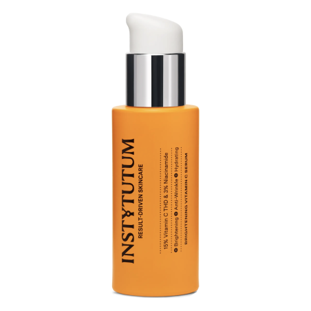 Сироватка Instytutum Anti-Wrinkle Brightening C-erum 30ml — для боротьби з тьмяністю, нерівним тоном та віковими змінами шкіри,