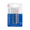 Набір йоржиків міжзубних Curaprox Prime Refill 0,8 мм, 8 шт — рожевого кольору, для широких проміжків, практичний формат —