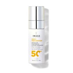 Мінеральний зволожуючий крем SPF50+ Image Skincare Daily Prevention Advanced Smartblend оксид цинку, вітамін C 48g