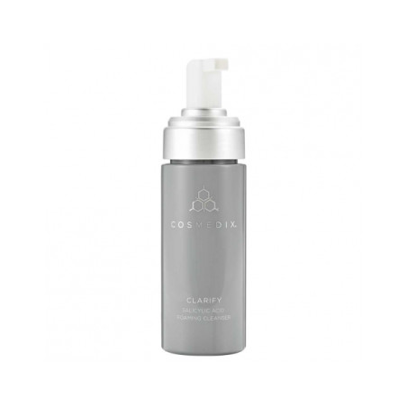 Очищаюча пінка з саліциловою кислотою Cosmedix Clarify Salicylic Acid Foaming Cleanser 145ml — алое та D-пантенол, для шкіри