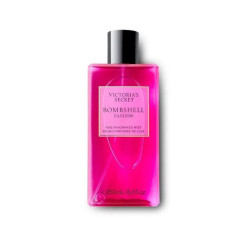 Парфумований міст-спрей VICTORIAS SECRET BOMBSHELL PASSION FRAG MIST 250ml — квітковий аромат, чорна смородина та троянда, для
