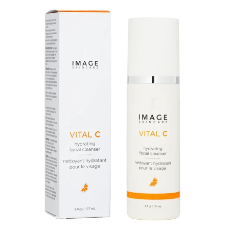 Image Skincare Vital C Hydrating Facial Cleanser 177 ml — очищення, зволоження, вирівнювання тону шкіри, вітамін С 12%,