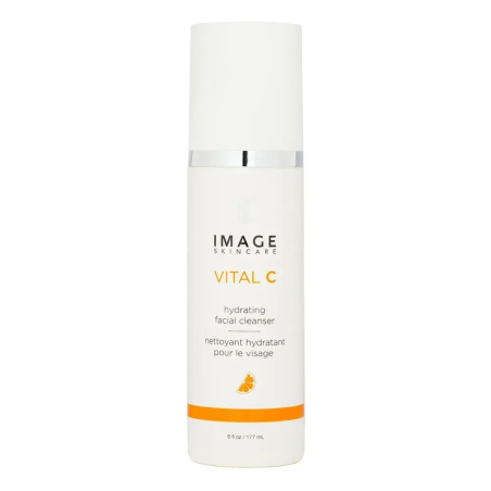 Image Skincare Vital C Hydrating Facial Cleanser 177 ml — делікатне зняття макіяжу, антиоксидантний захист, кремова текстура,