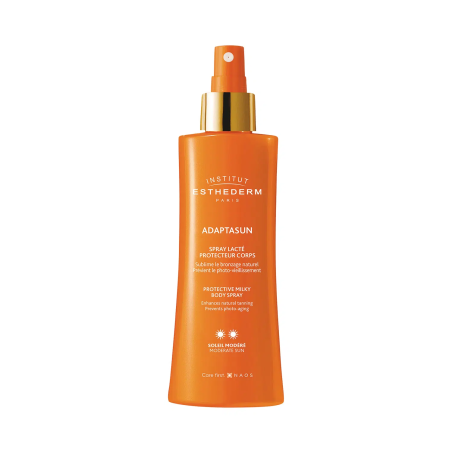Спрей для тіла сонцезахисний Institut Esthederm Adaptasun Protective Milky Body Spray 150ml — карнозин, мінеральні солі,