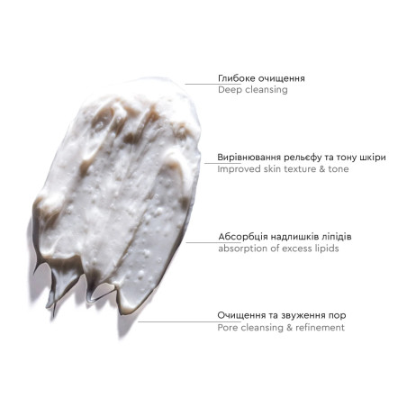 Ультра-абсорбувальна маска Re[Sens] CleanUp Absorbent Mask 60ml — глибоке очищення без пересушування, м'яка ексфоліація,