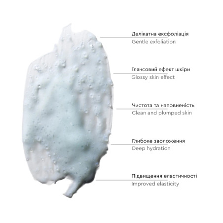 Re[Sens] CleanUp Soft Hyaluronic Gommage 60ml — гомаж з гіалуроновою кислотою, протеїни Blue Spirulina, делікатне полірування —