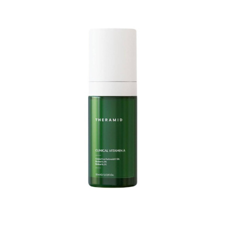 Антивікова крем-сироватка Theramid Clinical Vitamin A 30ml — гранактивний ретиноїд 5%, ретинол 0,3%, ретиналь 0,1%, підвищення