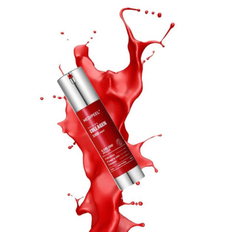 Medi-Peel Red Lacto Collagen 3000 Shot Serum 50ml — сироватка для еластичності шкіри, безін'єкційний ліфтинг, натуральні