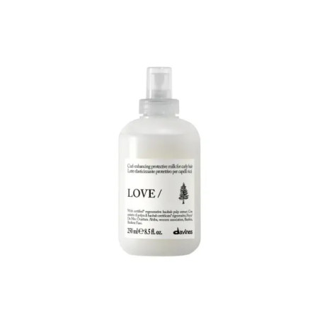 Davines LOVE Curl Milk 250ml — живильне молочко для кучерявого волосся, термозахист, підтримка локонів — вигляд товару