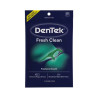 DenTek Fresh Clean Floss Picks 75 шт. — ультра-шовковий флос, текстурована зубочистка, скребок для язика, м'ятний аромат —