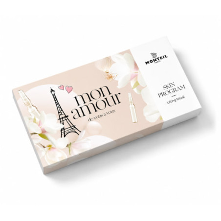 Набір ампул Monteil Skin Program Lift Contour 10*2ml — ліфтинг та моделювання контурів обличчя, Anti-Age — упаковка