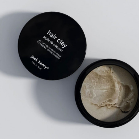 Матуюча глина сильної фіксації для моделювання зачіски Jack Henry Hair Clay 50 ml — фото 2