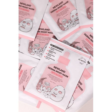 Тканинна маска Newland Derma Moist 30 г | Smart Beauty