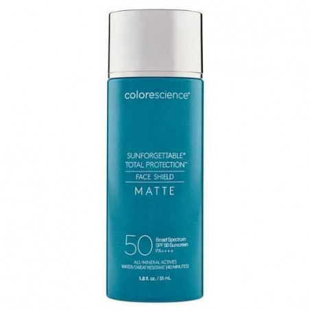 Сонцезахисний крем для обличчя з матуючим ефектом Colorescience Sunforgettable Total Protection Face Shield Matte SPF 50 55