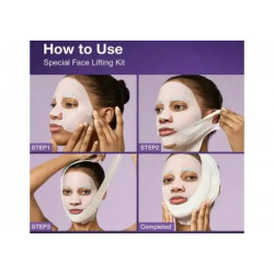 Антивікова ліфтинг-маска для обличчя з NAD+ та пептидами Numbuzin No.9 NAD Bio Lifting-sil Full Face Mask — фото 2