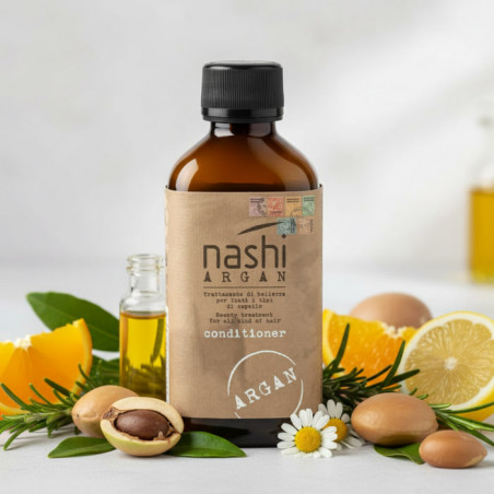 Зволожуючий кондиціонер з аргановою та лляною оліями Nashi Argan Conditioner 200 ml — фото 2