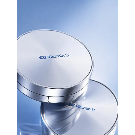 Кушон з полінуклеотидами та вітаміном U CUSKIN No.21 Vitamin U Coverfit Cushion Pact SPF 50+ / PA++++ 15g+15g — фото 2