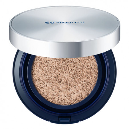 Кушон з полінуклеотидами та вітаміном U CUSKIN No.23 Vitamin U Coverfit Cushion Pact SPF 50+ / PA++++ 15g+15g