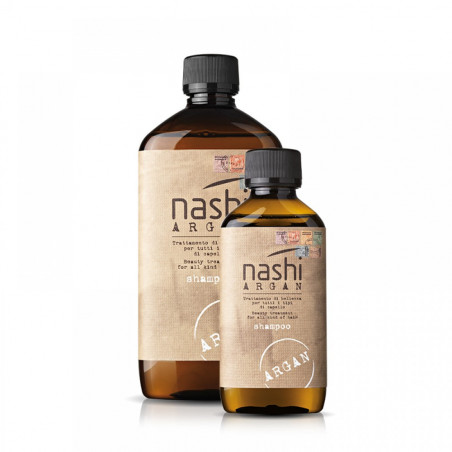 Зволожуючий шампунь з аргановою та лляною оліями Nashi Argan Shampoo 500 ml — фото 2