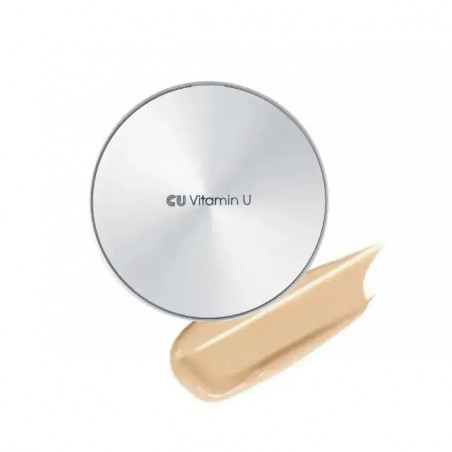Кушон з полінуклеотидами та вітаміном U CUSKIN No.23 Vitamin U Coverfit Cushion Pact SPF 50+ / PA++++ 15g+15g