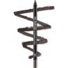 Олівець для очей гелевий (каял) Miss Claire ProfLine 24/7 Waterproof  Eye Pencil Black Coffee