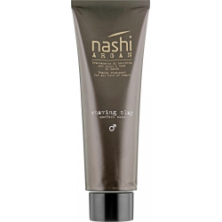 Глина для гоління з оліями аргани, баобаба,чорного кмину Nashi Argan Man Line Shaving Clay 150 ml
