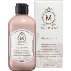 MURAN Silky Supreme 11 Mask 250 мл — дамаська троянда, шипшина, олія ши та амінокислоти, глибоке відновлення сухого волосся