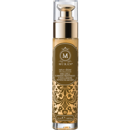 Сироватка 24-годинна MURAN Spicy Shiny Serum 50ml — захист від забруднень, блиск, екстракт вербаскуму та гарденії