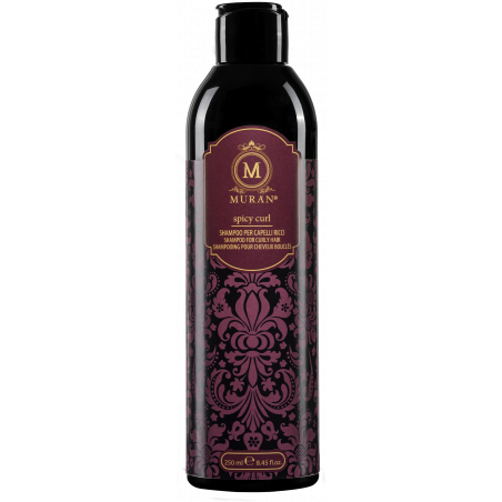 Шампунь для кучерявого волосся MURAN Spicy Curl Shampoo 250ml — делікатне очищення, зменшення пухнастості, зволоження